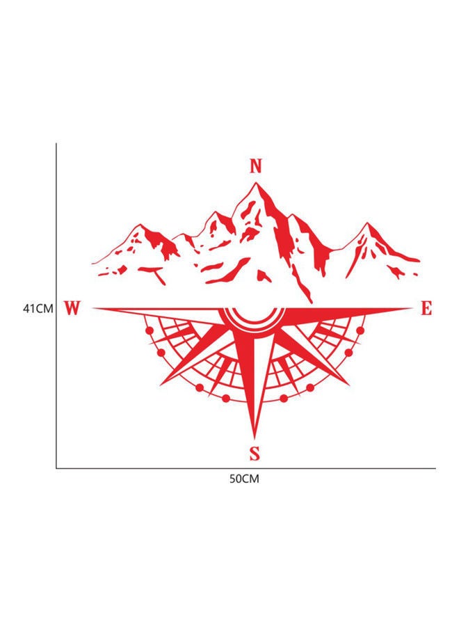 NIBEMINENT Mountain Compass Stickers - Image 3