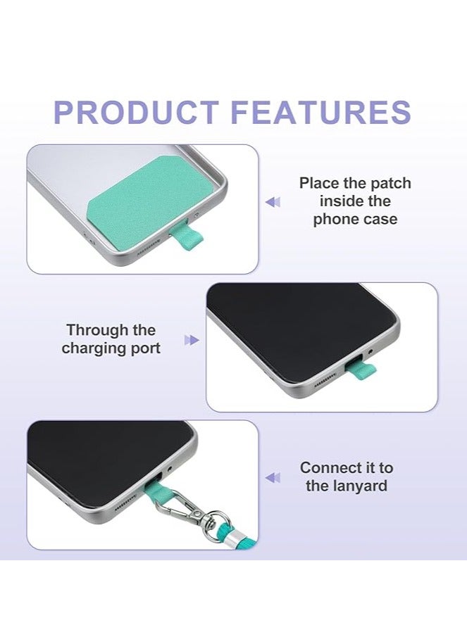 Digipace Phone Lanyard, Universal Crossbody Cell Phone Lanyards, Multifunctional Nylon Patch Adjustable Shoulder Neck Strap Compatible with Most Smartphones - Image 4