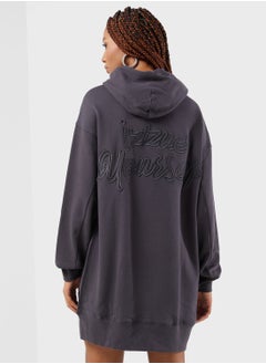 izzue Down Logo Hoodie  - Image 2