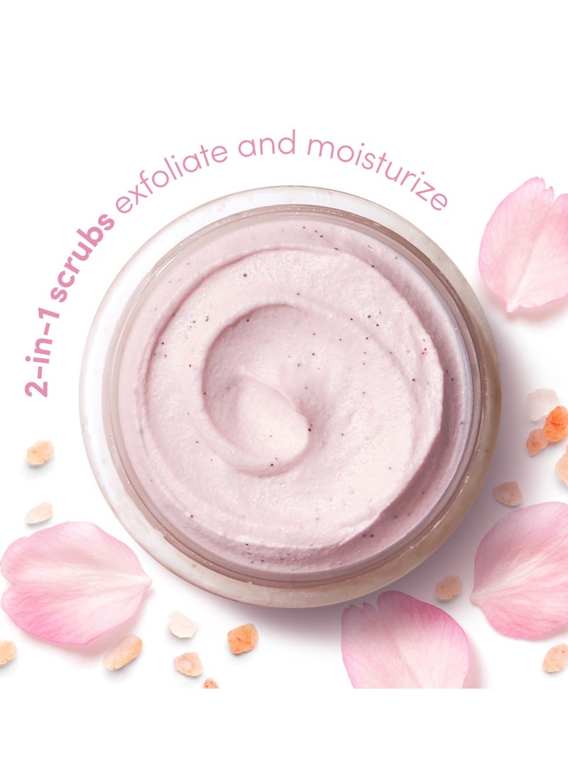 دوف مقشر للجسم بحبيبات ملح الهيمالايا وزيت الورد 298 جرام - Image 4