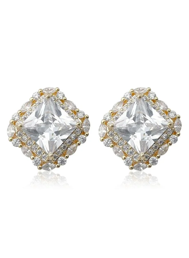 Take Two  Embellished Stud Earrings for Women | Best Price UAE