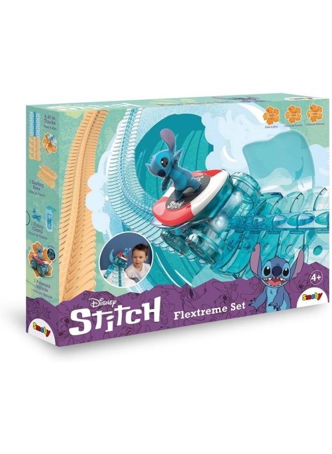 Smoby Smoby Stitch Flextreme Set with Race Track and Stich Vehicle  - Image 1