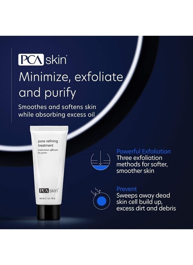 PCA SKIN Pore Refining Face Treatment - Facial Scrub Exfoliant with Mandelic Acid for Large Pores, Excess Oil, Acne & Blackheads (2.1 oz)  - Image 2
