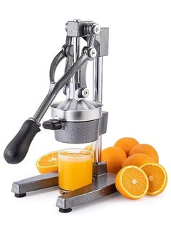 Commercial Grade Citrus Juicer Professional Hand Press Manual Fruit Juicer Metal Juice Squeezer Heavy Duty Orange Juicer Citrus Orange