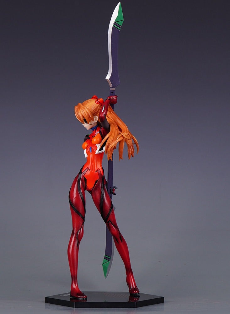 Anime Neon Genesis Evangelion EVA Asuka Langley Soryu long knife model figure  - Image 2