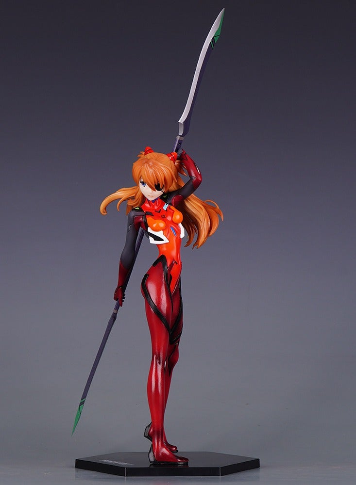 Anime Neon Genesis Evangelion EVA Asuka Langley Soryu long knife model figure  - Image 4