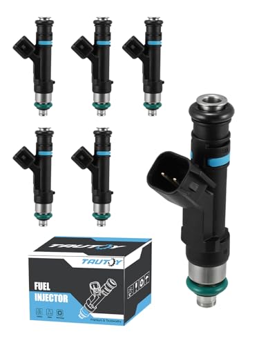 TAUTOY FJ474 Fuel Injectors 6PCS 37L Only For Dodge Ram 1500 Dakota 0410Durango 0409Nitro 0711For Jeep Commander 0610Grand Cherokee 0510Liberty 0412For Mitsubishi Raider 060953032701AA - Image 1
