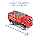 FANELEQU 14 Pcs Fire Truck with Firefighter Toy Set Mini Diecast Fire Engine Car Mini Rescue Emergency Vehicle Playset for Kid Boy Girl Birthday Christmas Party Favors - Image 3