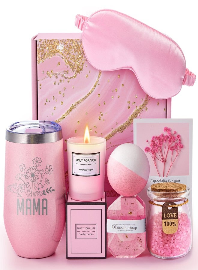 MADDIFY Mothers Day Gifts for Mom Grandma, Mom Birthday Christmas Gifts, Thoughtful Gift for Mother in law Step Mom, Best Mother's Day Gifts from Daughter Son Kids, Lavender Mom Spa GiftBasket Set - Image 1