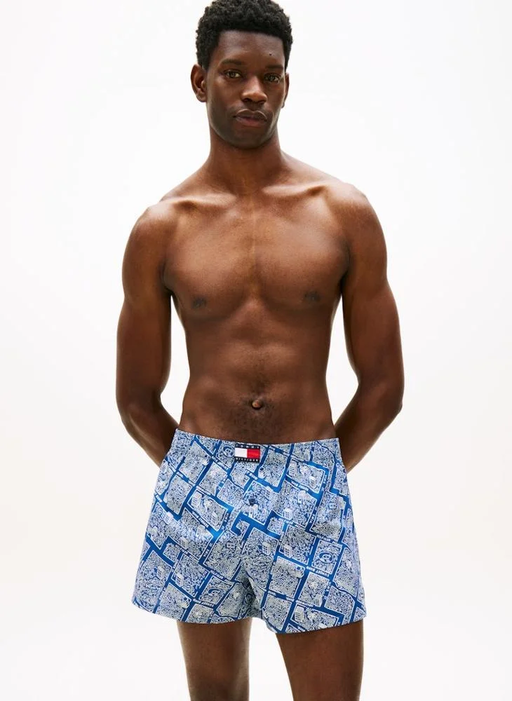 TOMMY HILFIGER 3-Pack Heritage Logo Poplin Boxer Shorts