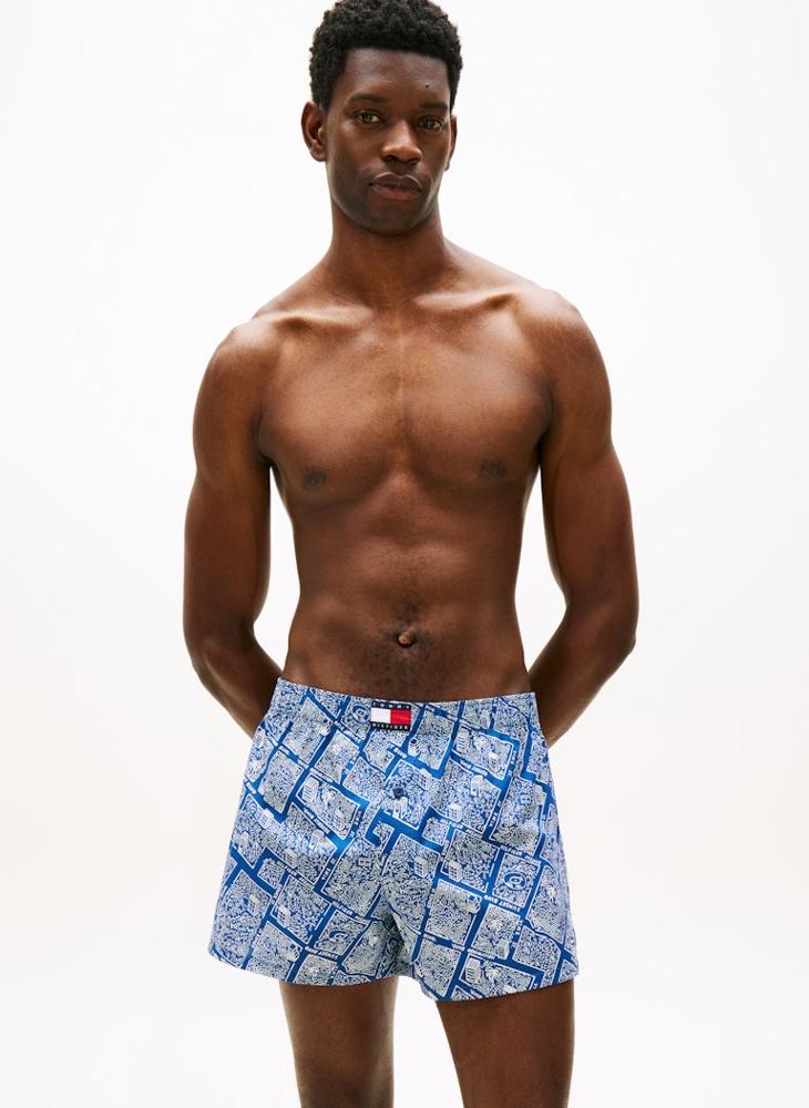 TOMMY HILFIGER 3-Pack Heritage Logo Poplin Boxer Shorts - Image 2
