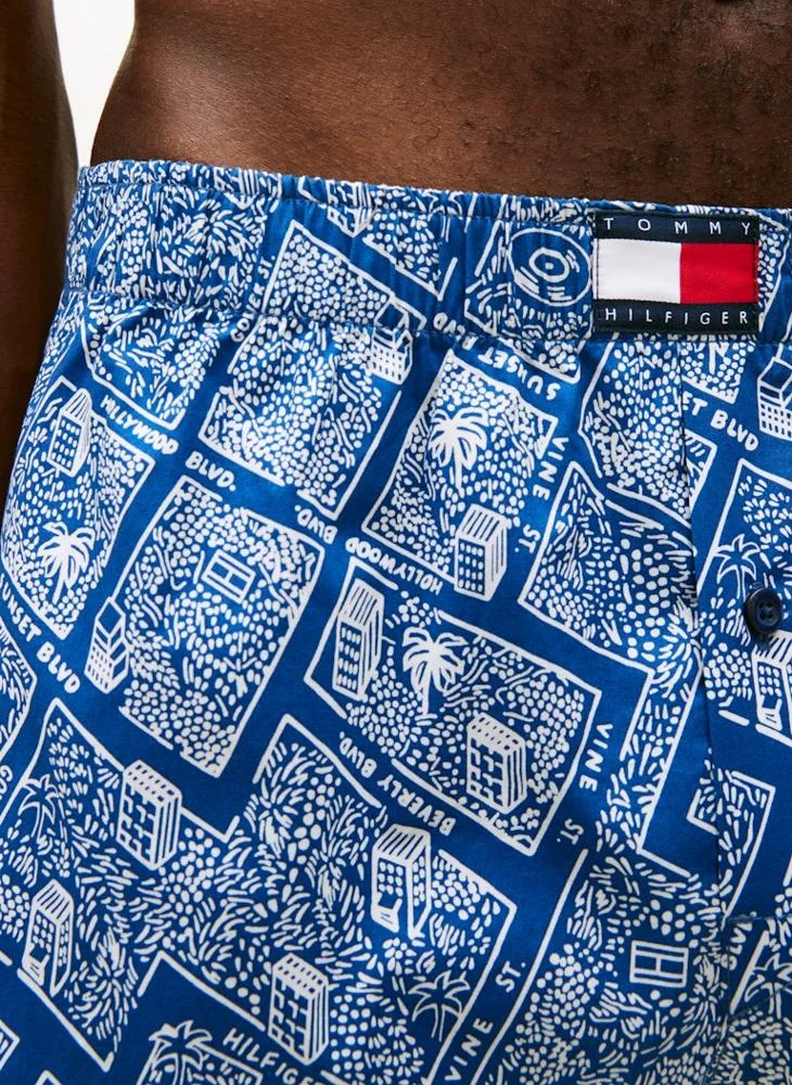 Tommy Hilfiger  3-Pack Heritage Logo Poplin Boxer Shorts for Men | Best Price UAE