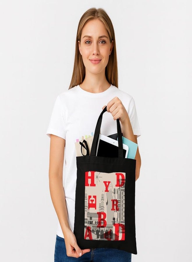 PrintingZone Printed Tote Bag For Women| Printed Cotton Canvas Tote Bag for Ladies - Image 4