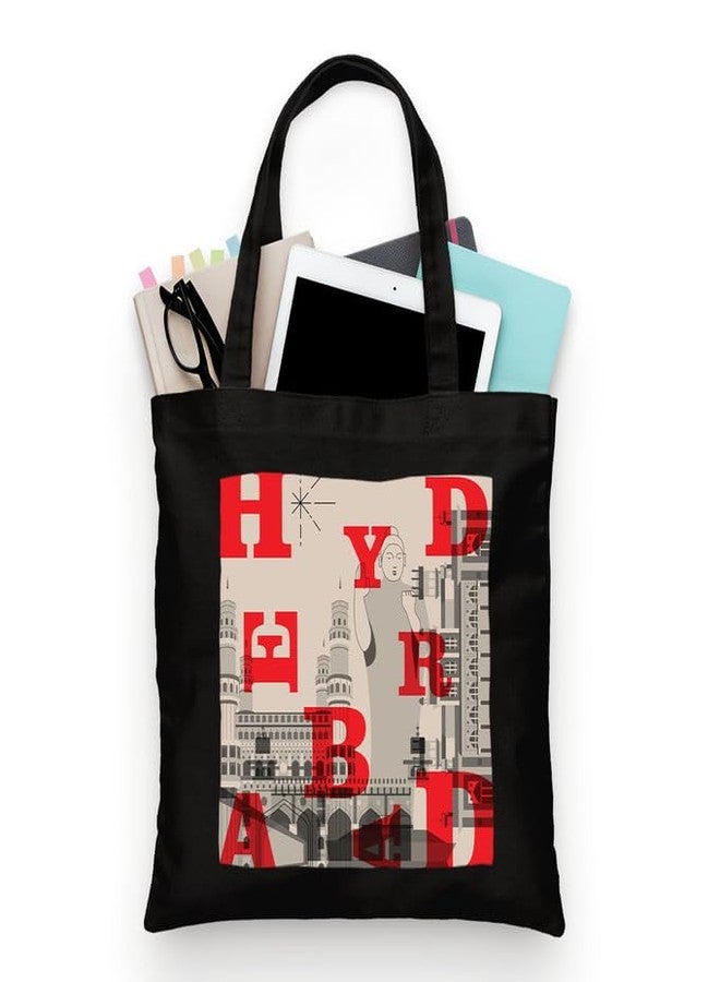 PrintingZone Printed Tote Bag For Women| Printed Cotton Canvas Tote Bag for Ladies - Image 1