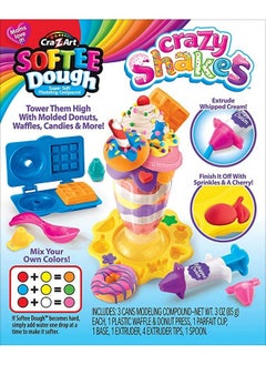 Cra-Z-Art Softee Dough Donut Shop Playset, Modeling Dough Play Toy For Kids Ages 3 Years And Up  - Image 1