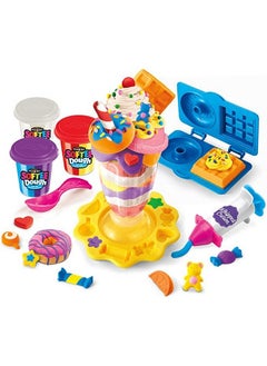 Cra-Z-Art Softee Dough Donut Shop Playset, Modeling Dough Play Toy For Kids Ages 3 Years And Up  - Image 2