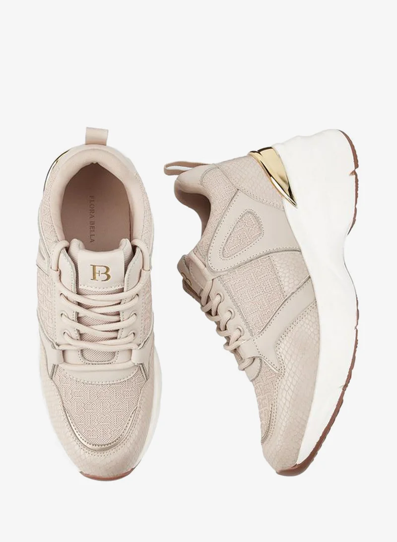 فلورا بيلا من شو إكسبرس أحذية رياضية برباط مزينة بالدانتيل