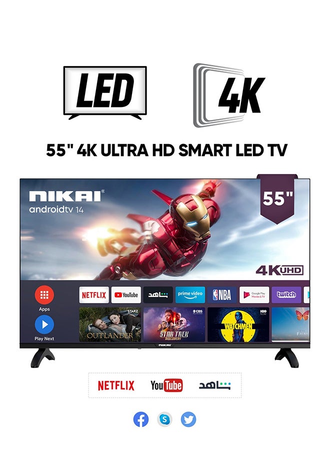 HUAWEI Mate XT Ultimate Design Triple Fold Dual SIM Red 16GB RAM 1TB + Keyboard + 1 year Huawei Care Plus + Nikai 55inch 4K UHD Smart LED TV - Middle East Version - Image 3