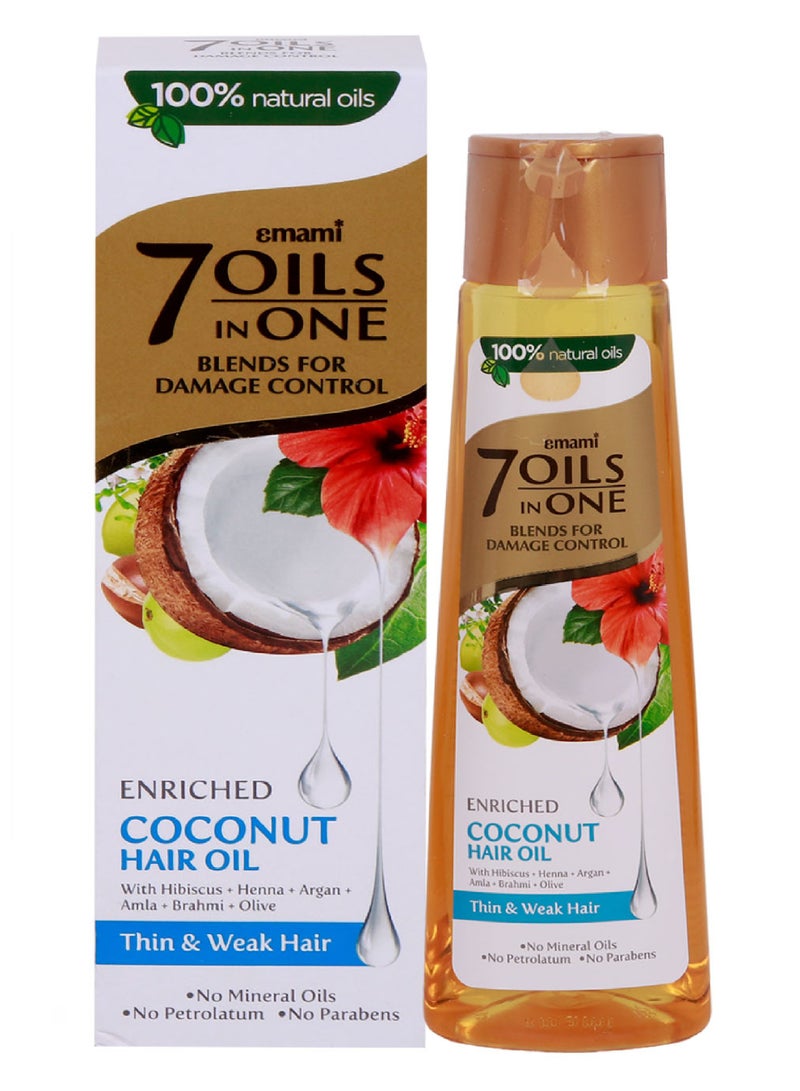 EMAMI 7IN 1 COCONUT HAIR OIL 300ML