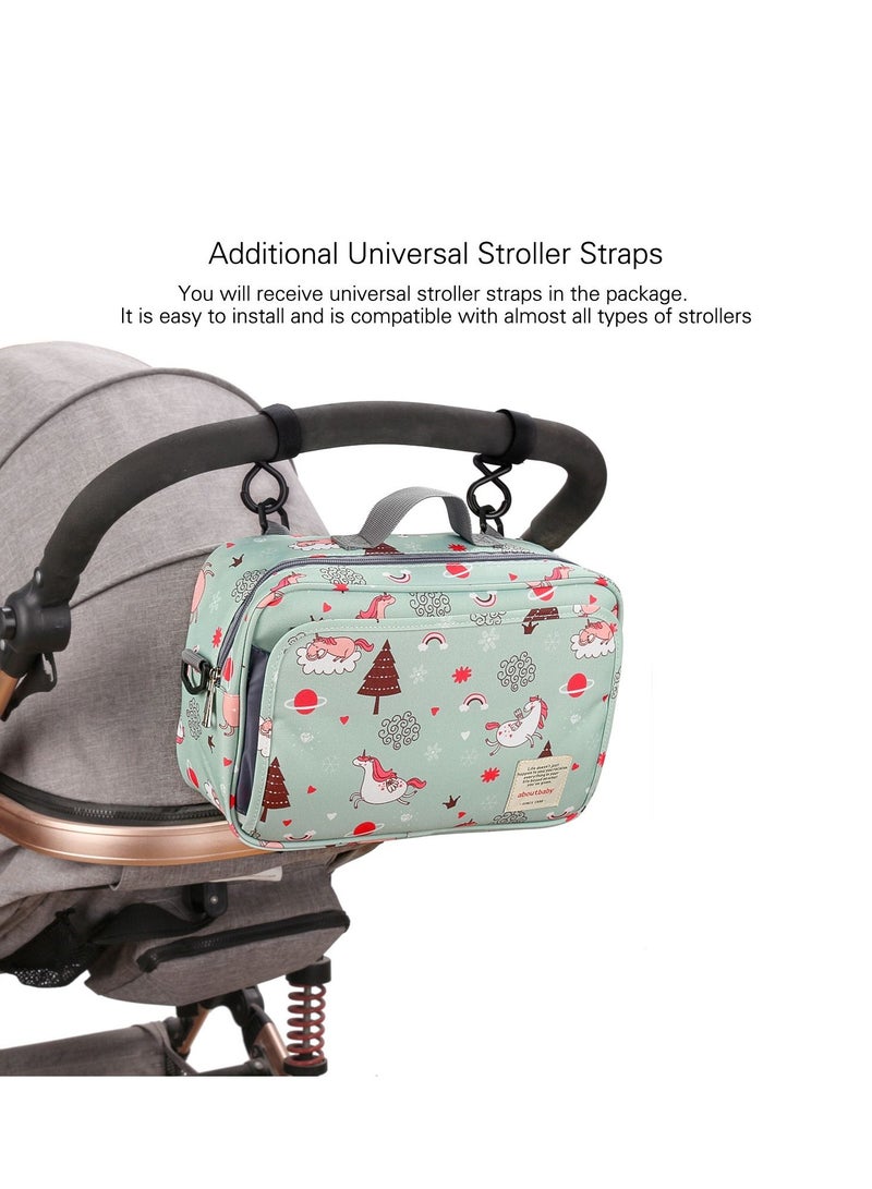 Gonice Baby stroller hanging bag car hanging bag milk bottle diaper pants large-capacity storage bag - Image 2
