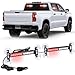 XRIDONSEN 2x 107 inch Red White Emergency Lights 24 LED Strobe Warning Flashing Safety Dash Side Window FrontRear Windshield First Responder Lights for Volunteer Firefighter Vehicles POV Trucks - Image 2