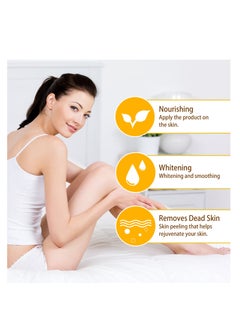 OUHOE 100ml Super Strength Yellow Peeling Oil Exfoliating Dark Skin for Body, Yellow Peeling Oil Body Whitening Skins, Butter Peeling Lightening Brighten Complexion for Cleansing and Moisturizing  - Image 3