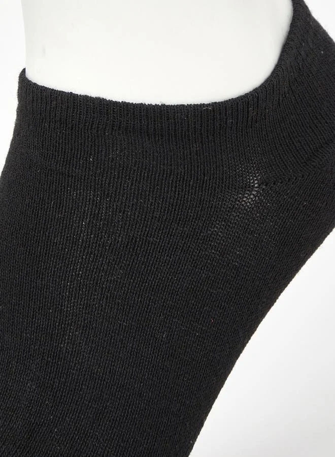 Styli Pack of 5 - Solid Ribbed Socks