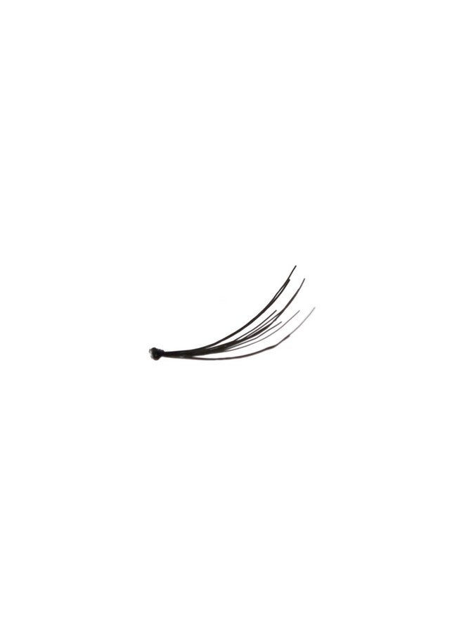 Amorus 12 Pairs Multipack Flare Short False Eyelashes Dozen Set 100% Natural Hair Black Handmade Comfortable Reusable Individuals Fake Lashes Pack - Image 5