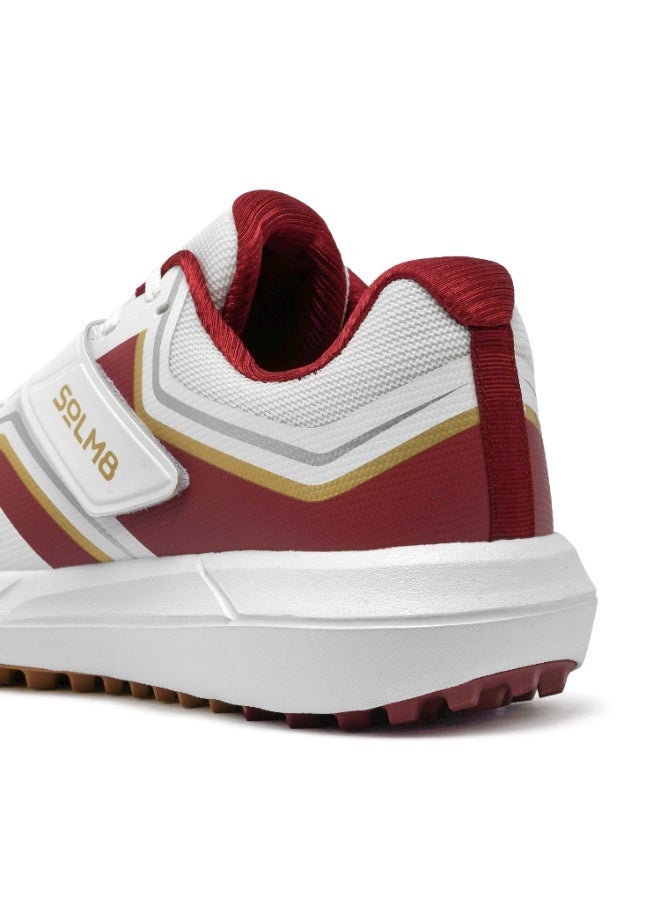 SOLM8 S4 Cricket Shoes for Men & Women | Flex Skin Seamless Upper, Diagonal Strap, Wider Toe Box with Advanced Cushioning for Turf & Field Sports - Image 5