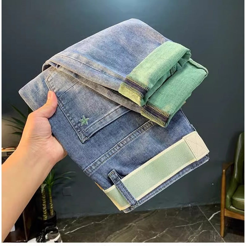 Unisex Classic Denim Jeans Loose Fit Daily Outdoor Wear - Image 4
