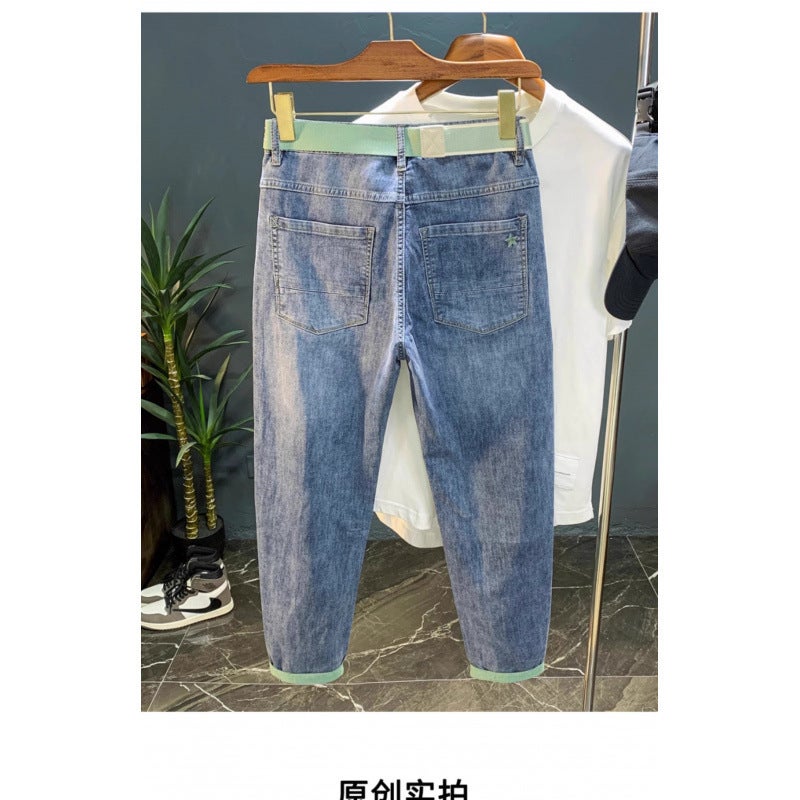 Unisex Classic Denim Jeans Loose Fit Daily Outdoor Wear - Image 3