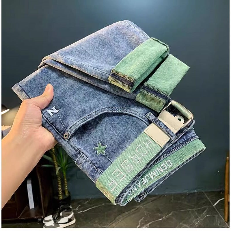 Unisex Classic Denim Jeans Loose Fit Daily Outdoor Wear - Image 5