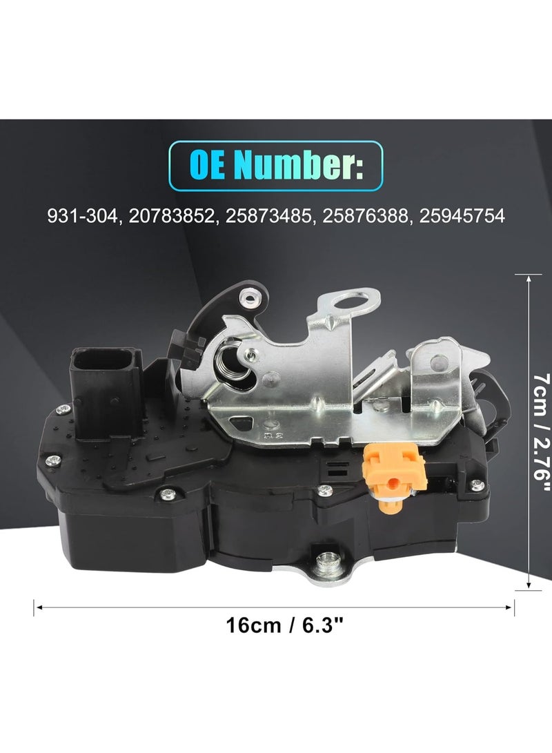 TLAXCA Power Door Lock Actuator Motor Front Right Passenger Side for Chevrolet Silverado 1500 2500 for GMC Yukon for Cadillac Escalade 931-304 20783852 25873485 25876388 25945754  - Image 4