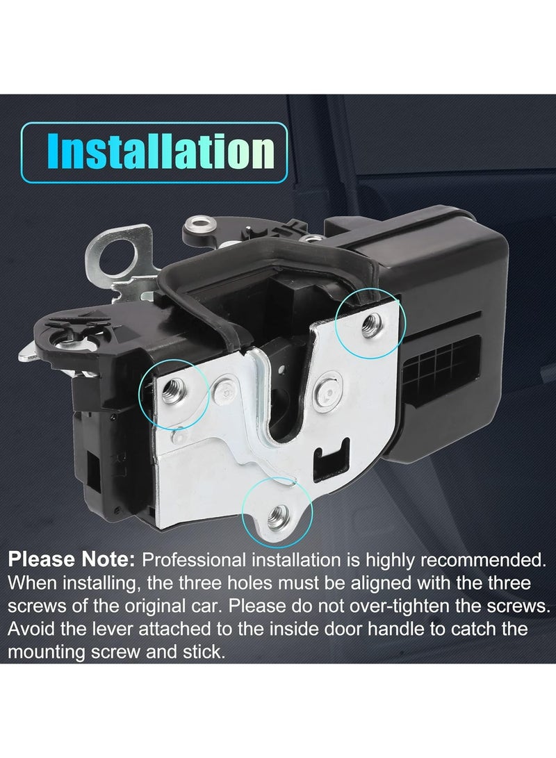 TLAXCA Power Door Lock Actuator Motor Front Right Passenger Side for Chevrolet Silverado 1500 2500 for GMC Yukon for Cadillac Escalade 931-304 20783852 25873485 25876388 25945754  - Image 5