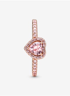 PANDORA Sparkling Raised Heart Ring  - Image 3