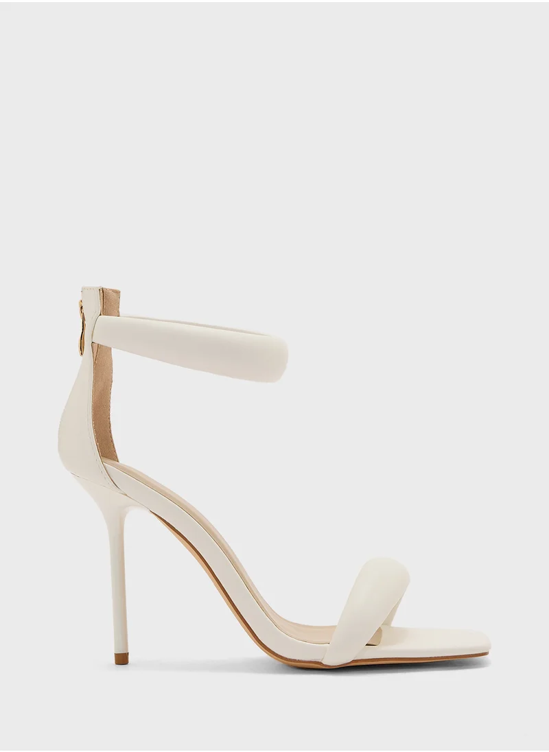 Truffle Padded Straps High Heel Stiletto Sandal