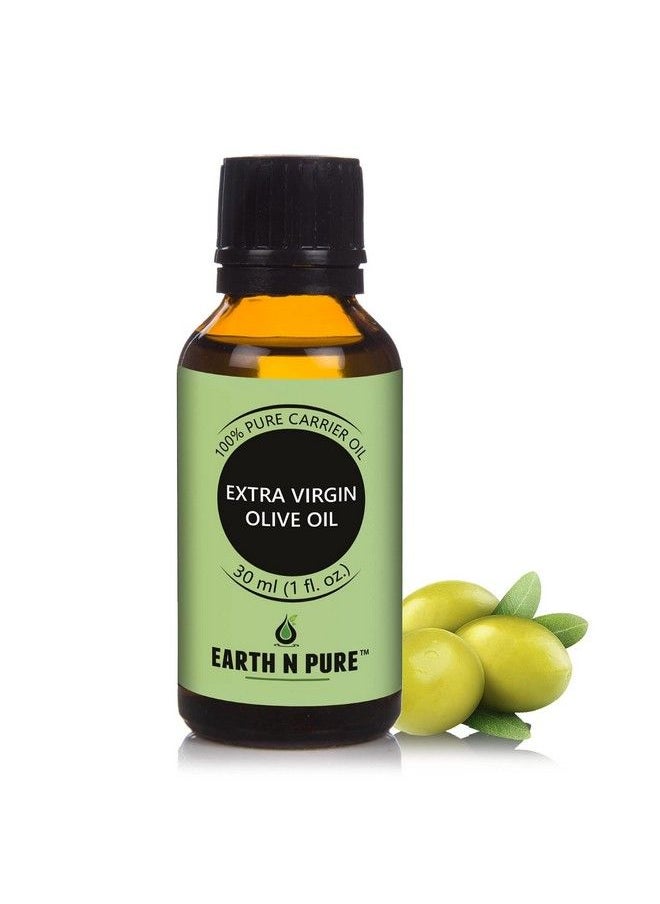 Earth N Pure زيت الزيتون البكر الممتاز (زيت جايتون) 100% نقي طبيعي غير مكرر معصور على البارد درجة علاجية مع قطارة زجاجية مثالي للطهي والخبز وترطيب الشعر والبشرة (30 مل)  - Image 2