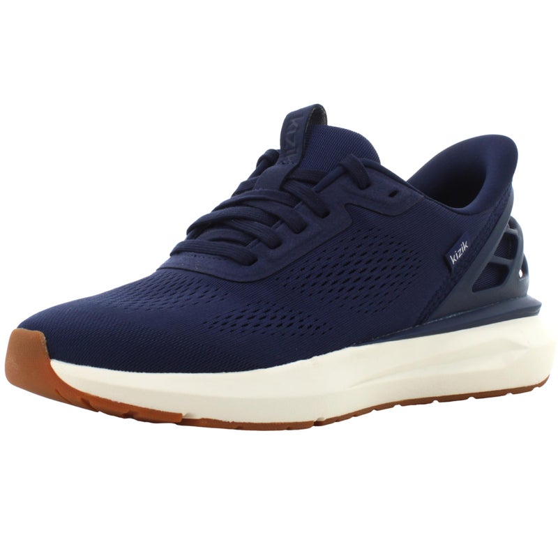 Kizik Athens 2 Slip On Shoes for Men: Comfortable All-Day for Walking, Running, or Casual Wear, Slip in & Stand Out with Hands Free Convenience - Naval Academy M10.5 - Image 1
