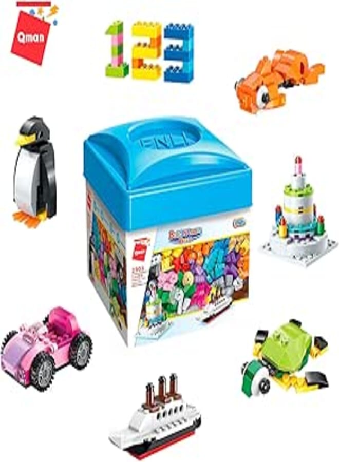 Qman Qman Build N Learn 2901 Basic Building Box 460Pcs 