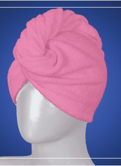 Banotex Cotton hair towel, 100% of natural Egyptian cotton, comfortable and wide, suitable for all hair types, with high absorption capacity and super softness 