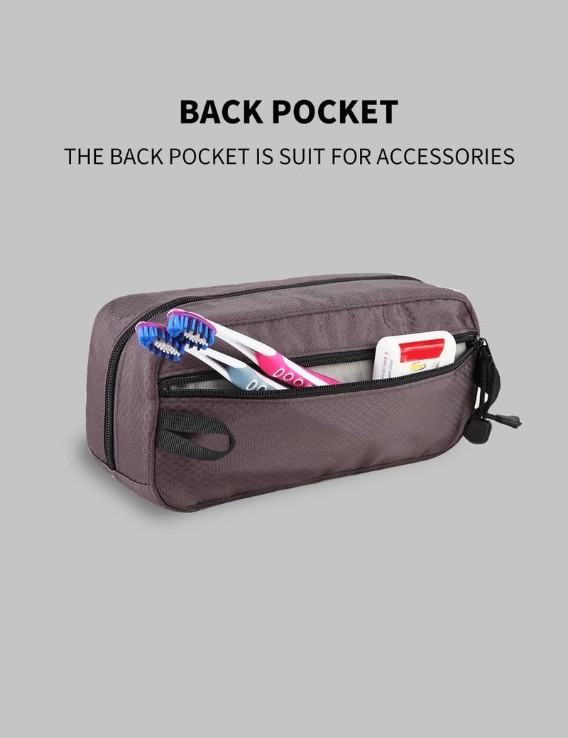 GOX Small Travel Toiletry Bag, Dopp Kit Case For Men, Multifunction Cosmetics Organizer Pouch… - Image 4