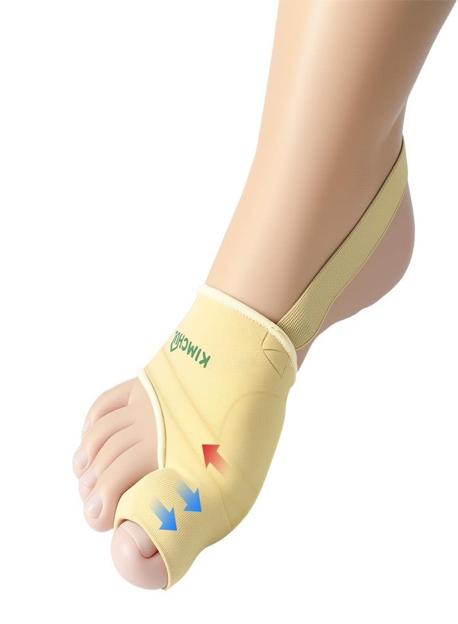 KIMCHUL 2-Pack Bunions Corrector, Unisex, Upgraded Version-Separates the big toe to relieve pain, breathable support-style bunions corrector for day and night use - Image 1