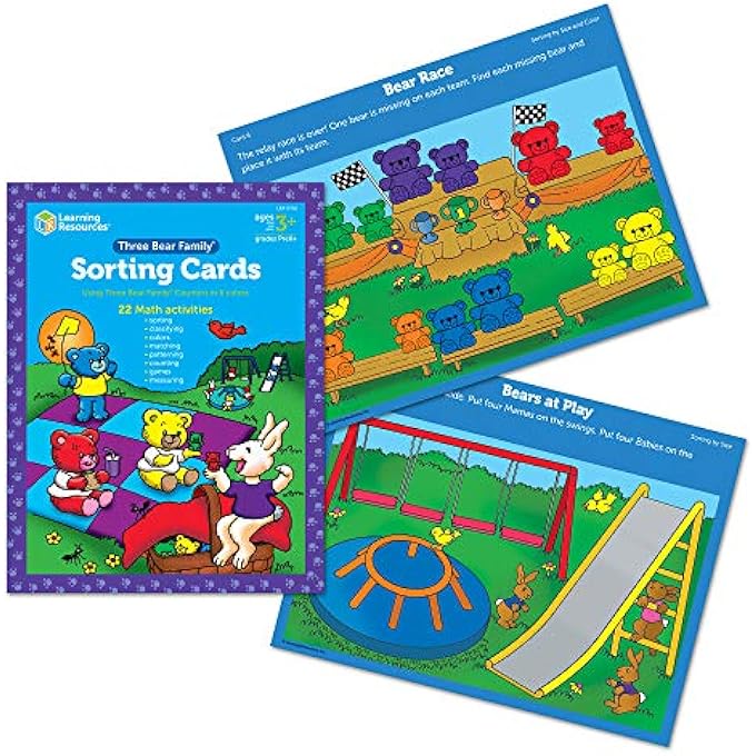 THREE BEAR FAMILY® SORT, PATTERN ,PLAY SET - Image 3