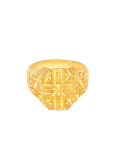 Malabar Gold and Diamonds 22 Carat 916 Purity Yellow Gold Ring RG1174927Y24 For Men  - Image 2