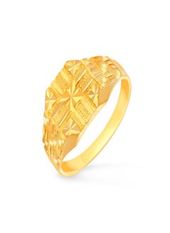 Malabar Gold and Diamonds 22 Carat 916 Purity Yellow Gold Ring RG1174927Y24 For Men  - Image 1