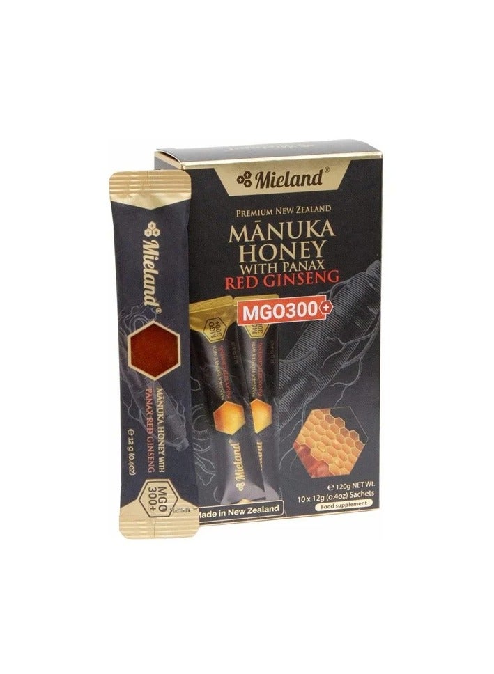 Mieland Miland Manuka Honey with Panax Red Ginseng 300mg Tablets (12 Tablets) - Image 1