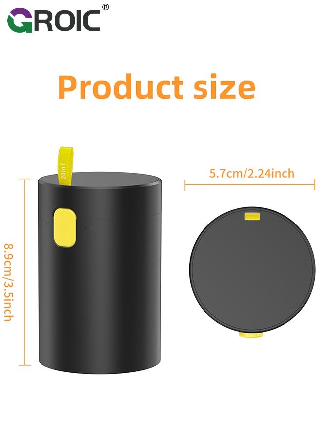 GROIC - Computer Keyboard Black Cleaner Kit, Laptop Screen Cleaning Spray for iPhone AirPods Cell Phone MacBook iPad Pro, 20-in-1 Electronic Clean Brush Tool for Earbuds iPod PC Monitor TV Earphone Camera - Image 1
