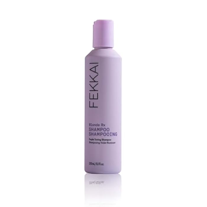 FEKKAI Blonde Rx Purple Shampoo - 8.5 oz - Leaves Hair 3X Stronger with 67% Less Breakage - Free of Sulfates, Parabens, Phthalates - Vegan, Cruelty-Free - Image 1