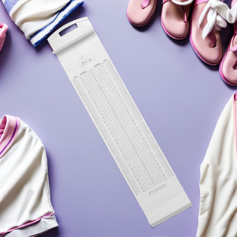Baby Height Measuring Mat: Infant Growth Chart Measuring Mat - Newborn Height Ruler - Portable Infantometer for Toddlers - Baby Growth Chart for Wall - Image 4
