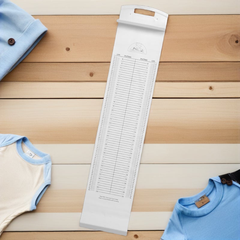 Baby Height Measuring Mat: Infant Growth Chart Measuring Mat - Newborn Height Ruler - Portable Infantometer for Toddlers - Baby Growth Chart for Wall - Image 3